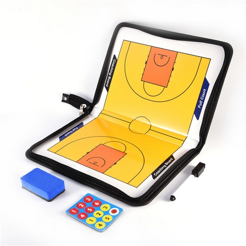 Magnetic board with clasp